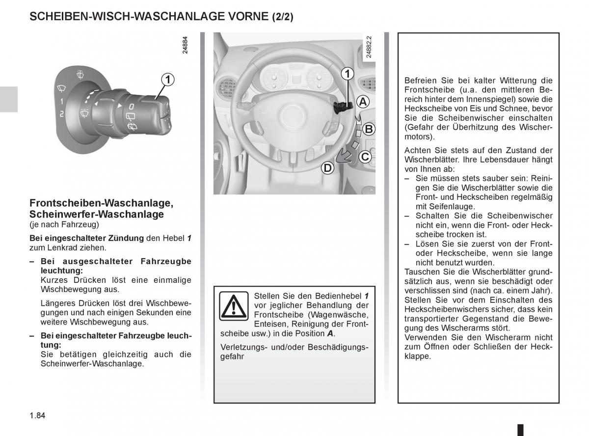 Renault Clio III 3 Handbuch / page 90