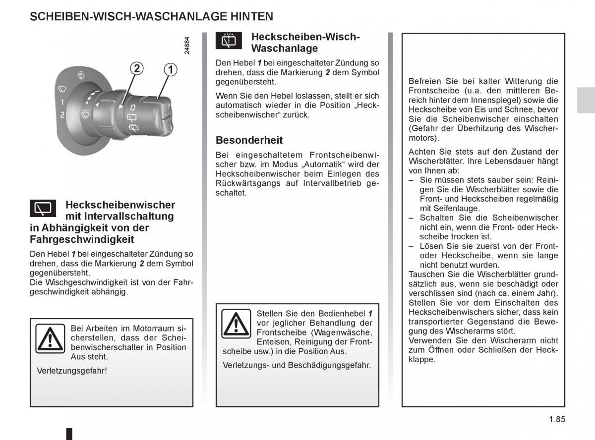 Renault Clio III 3 Handbuch / page 91