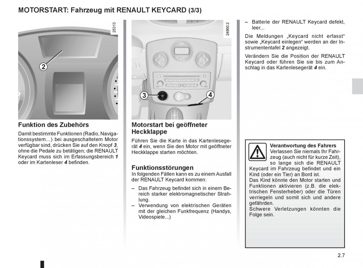 Renault Clio III 3 Handbuch / page 101