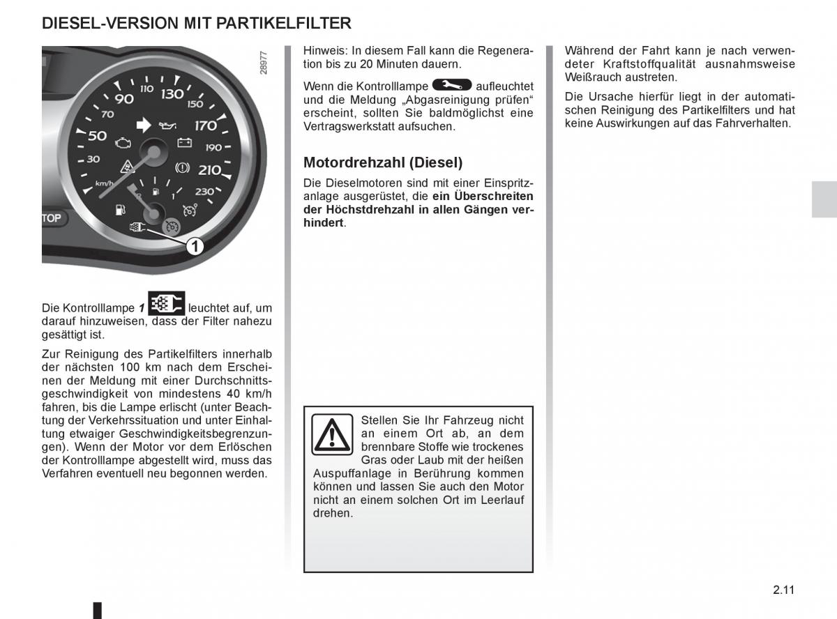 Renault Clio III 3 Handbuch / page 105