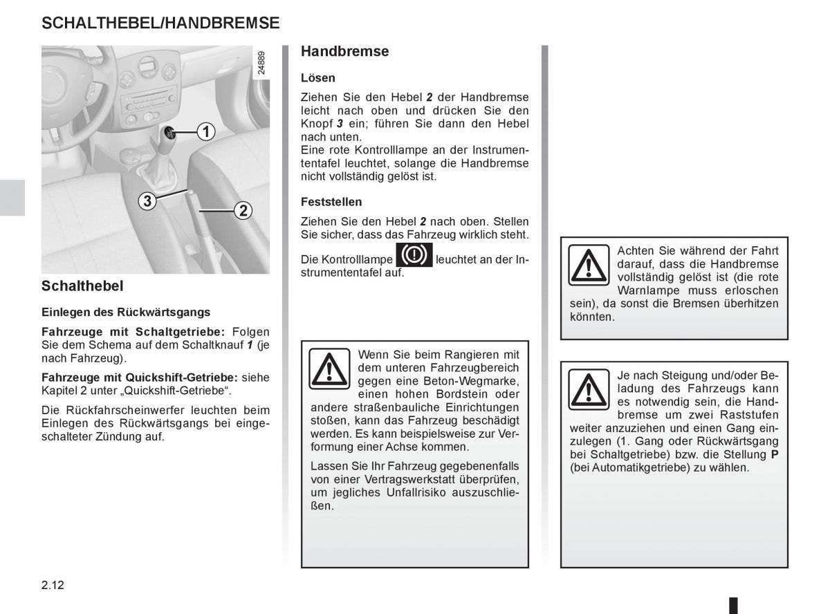 Renault Clio III 3 Handbuch / page 106