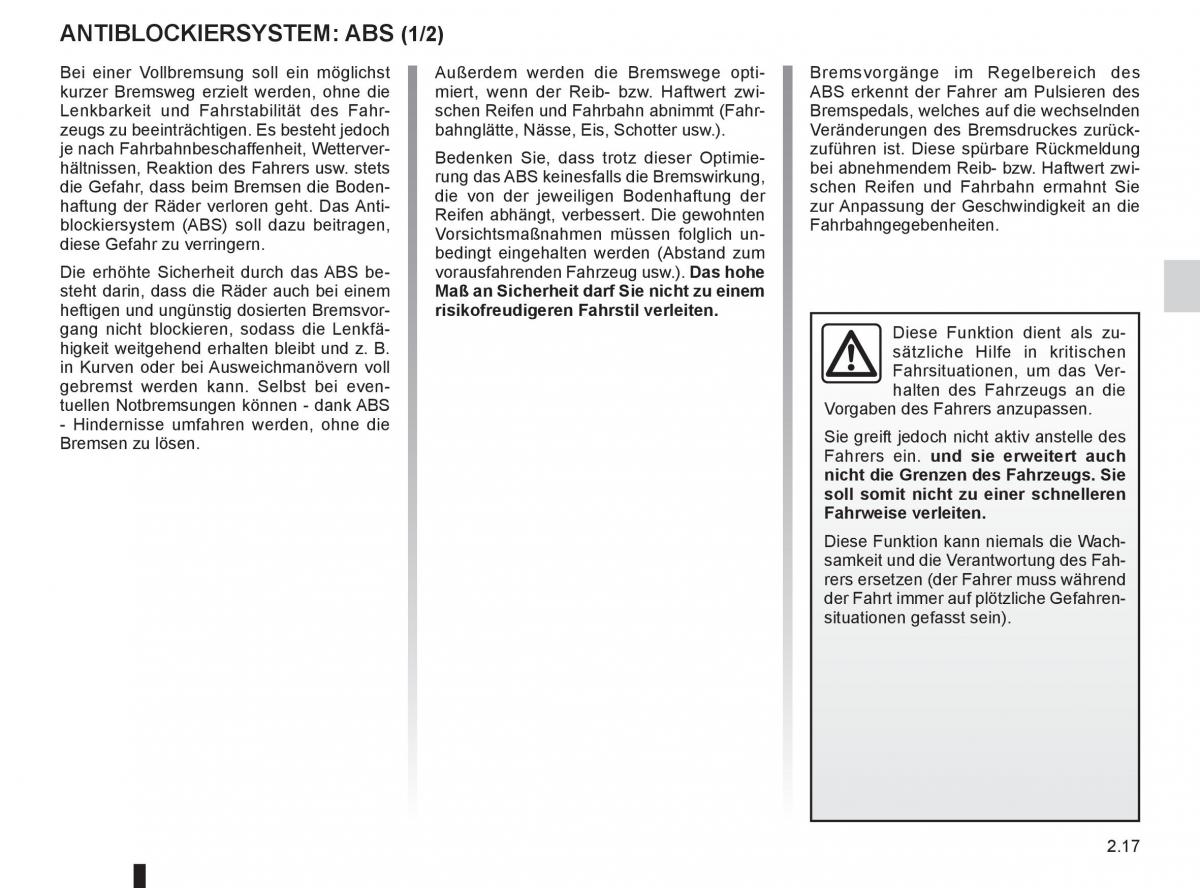 Renault Clio III 3 Handbuch / page 111