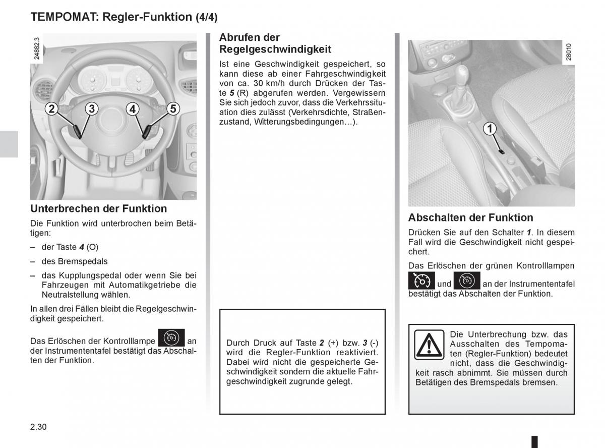 Renault Clio III 3 Handbuch / page 124