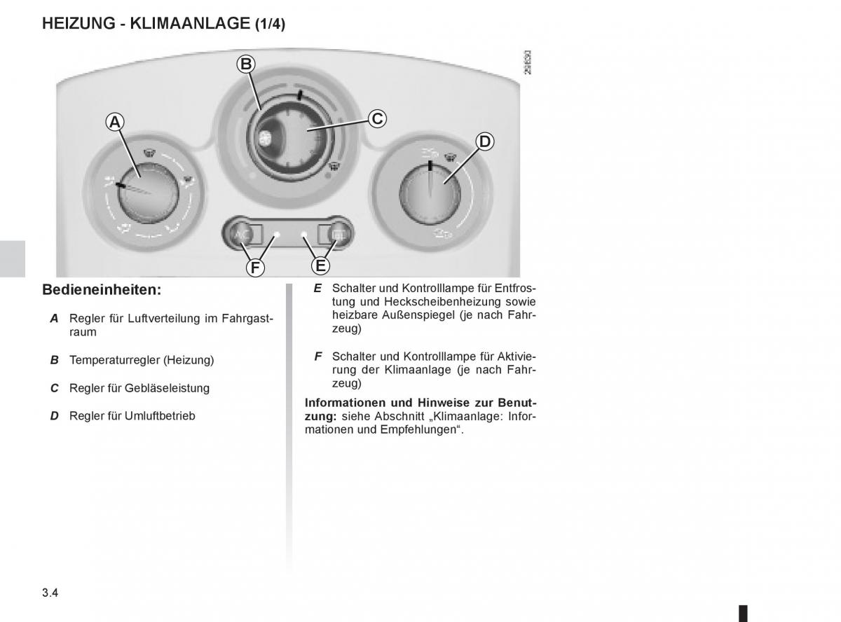 Renault Clio III 3 Handbuch / page 134