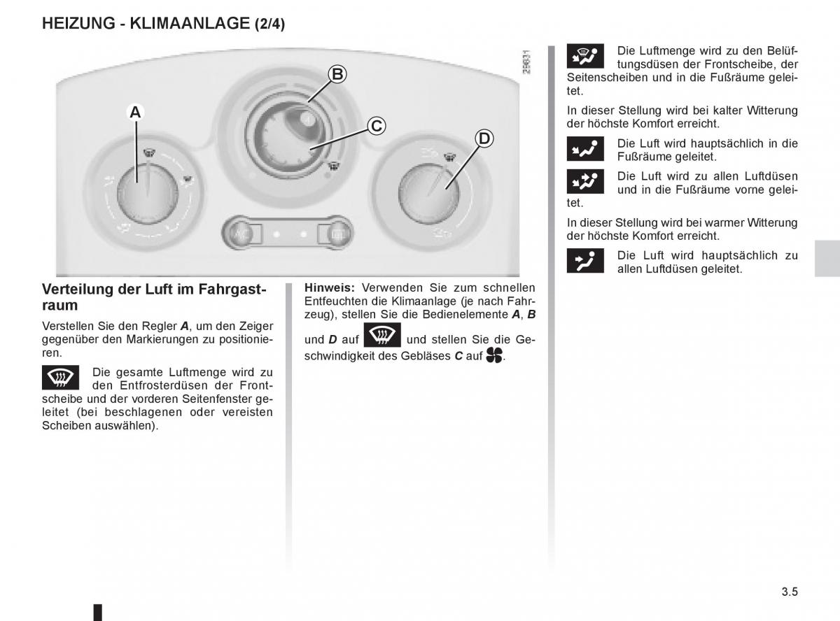 Renault Clio III 3 Handbuch / page 135