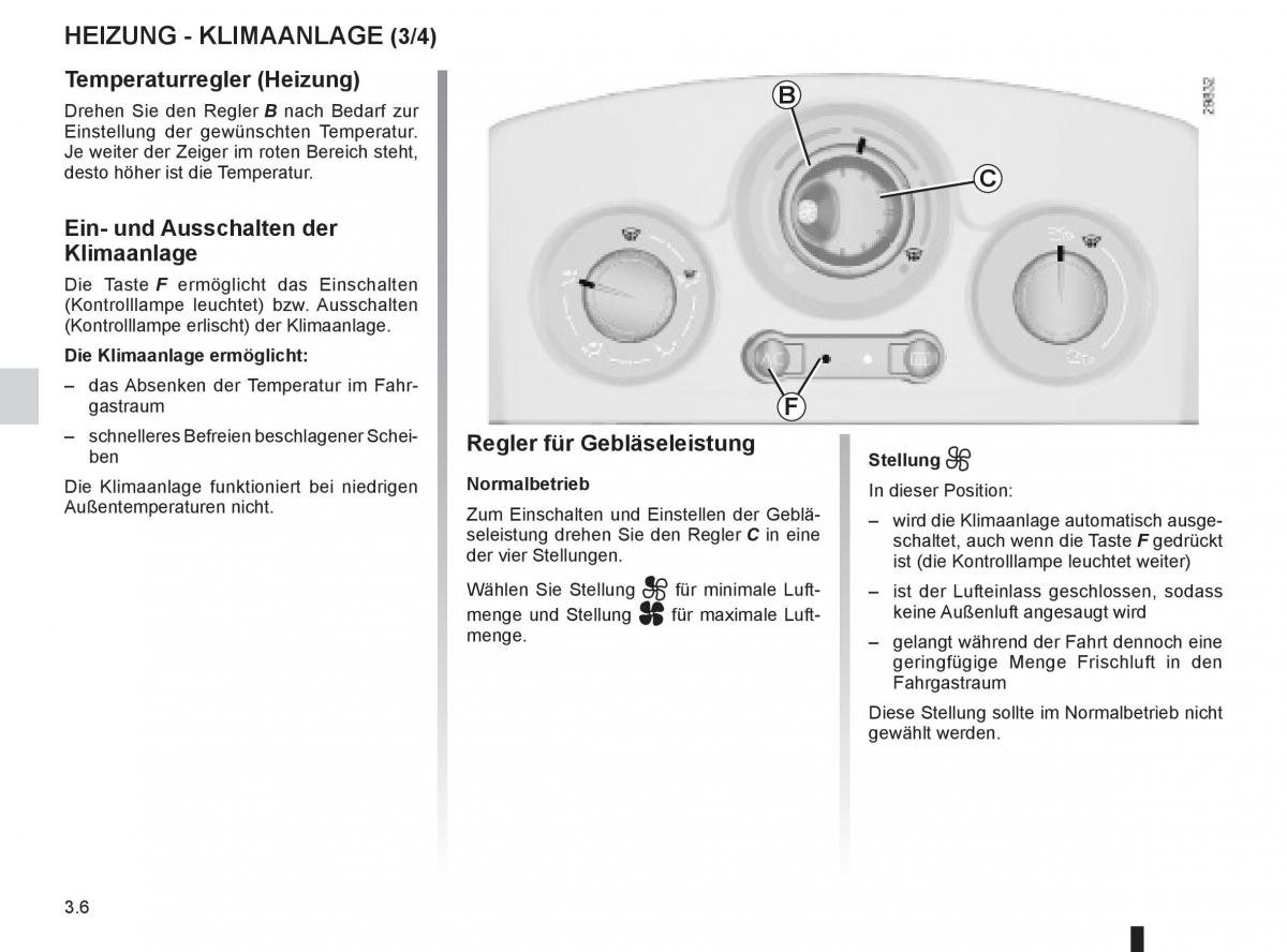 Renault Clio III 3 Handbuch / page 136