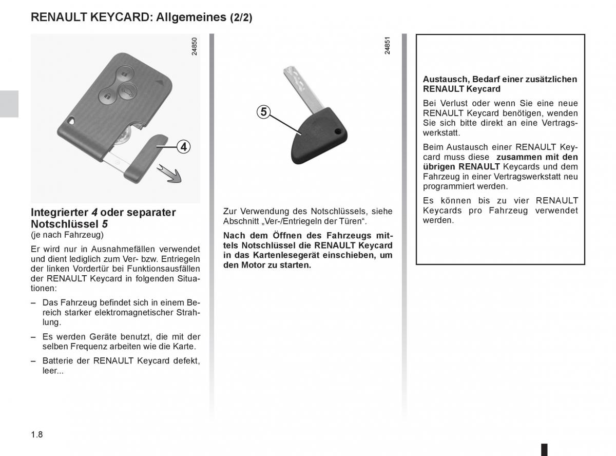 Renault Clio III 3 Handbuch / page 14