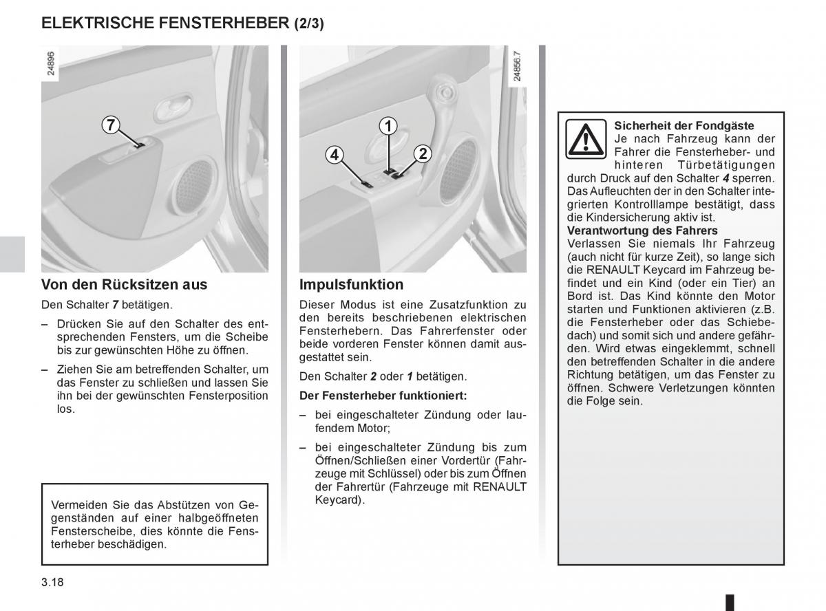 Renault Clio III 3 Handbuch / page 148