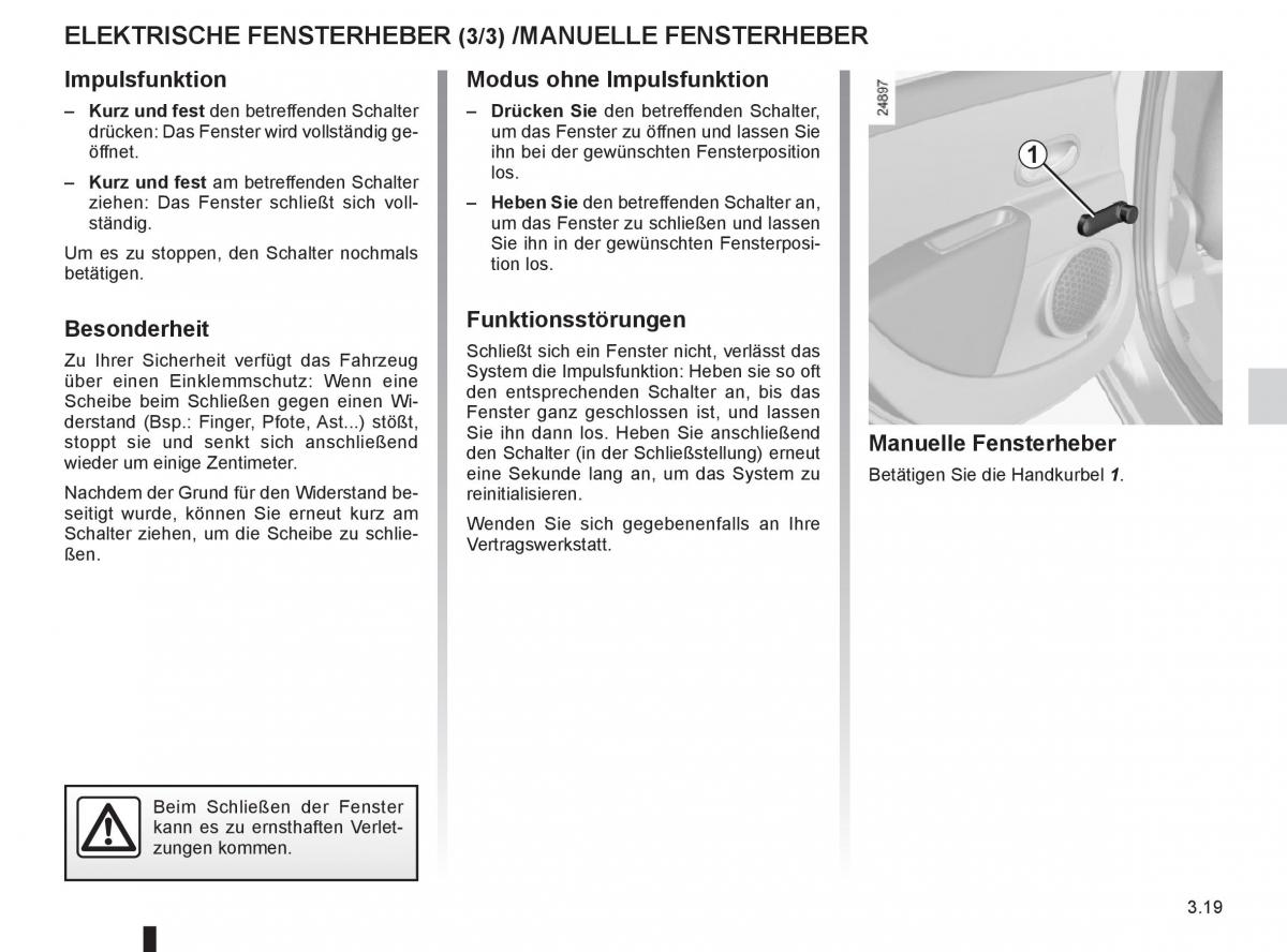 Renault Clio III 3 Handbuch / page 149