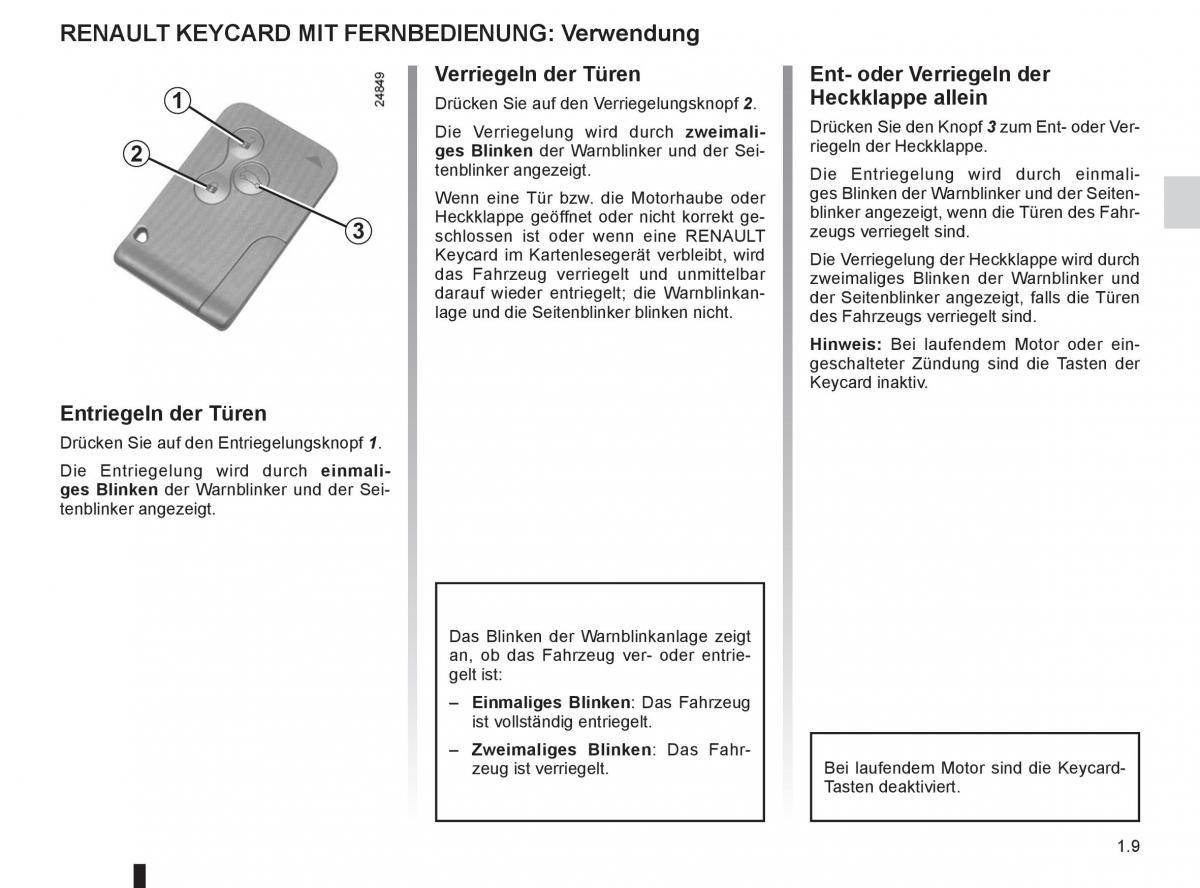 Renault Clio III 3 Handbuch / page 15