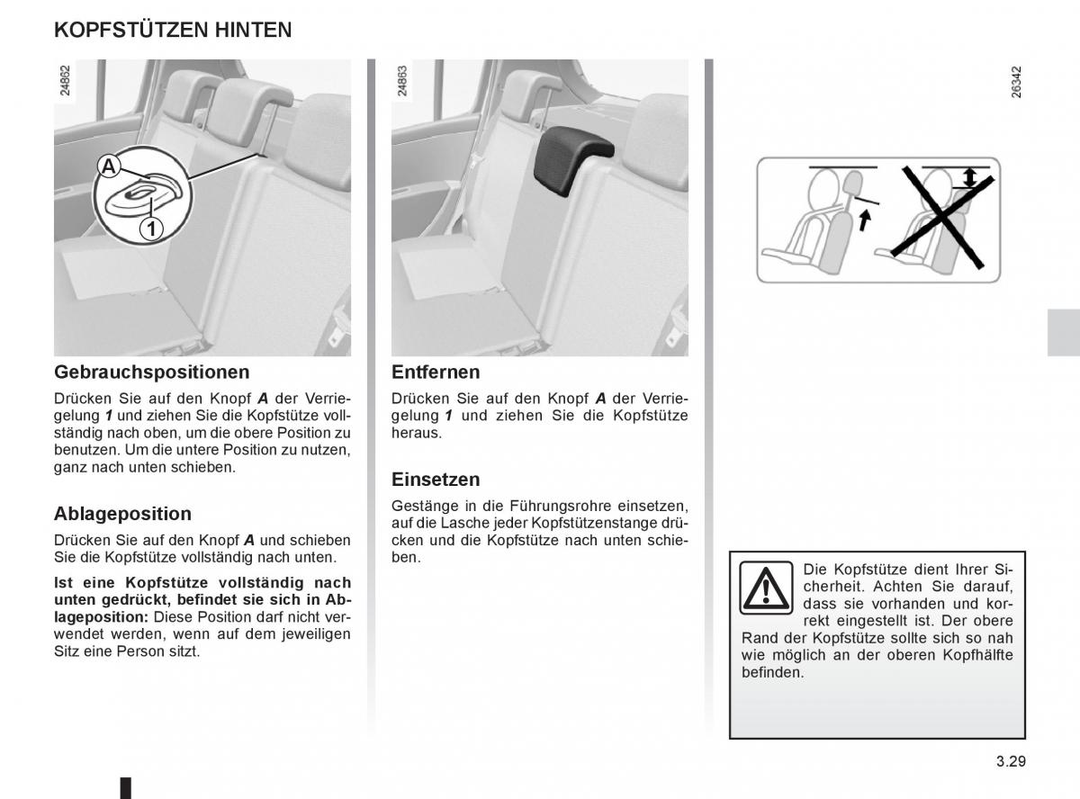 Renault Clio III 3 Handbuch / page 159