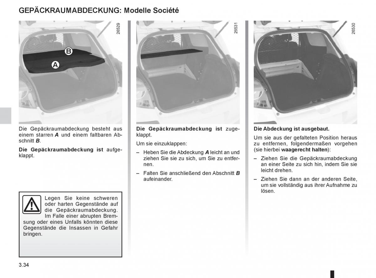 Renault Clio III 3 Handbuch / page 164