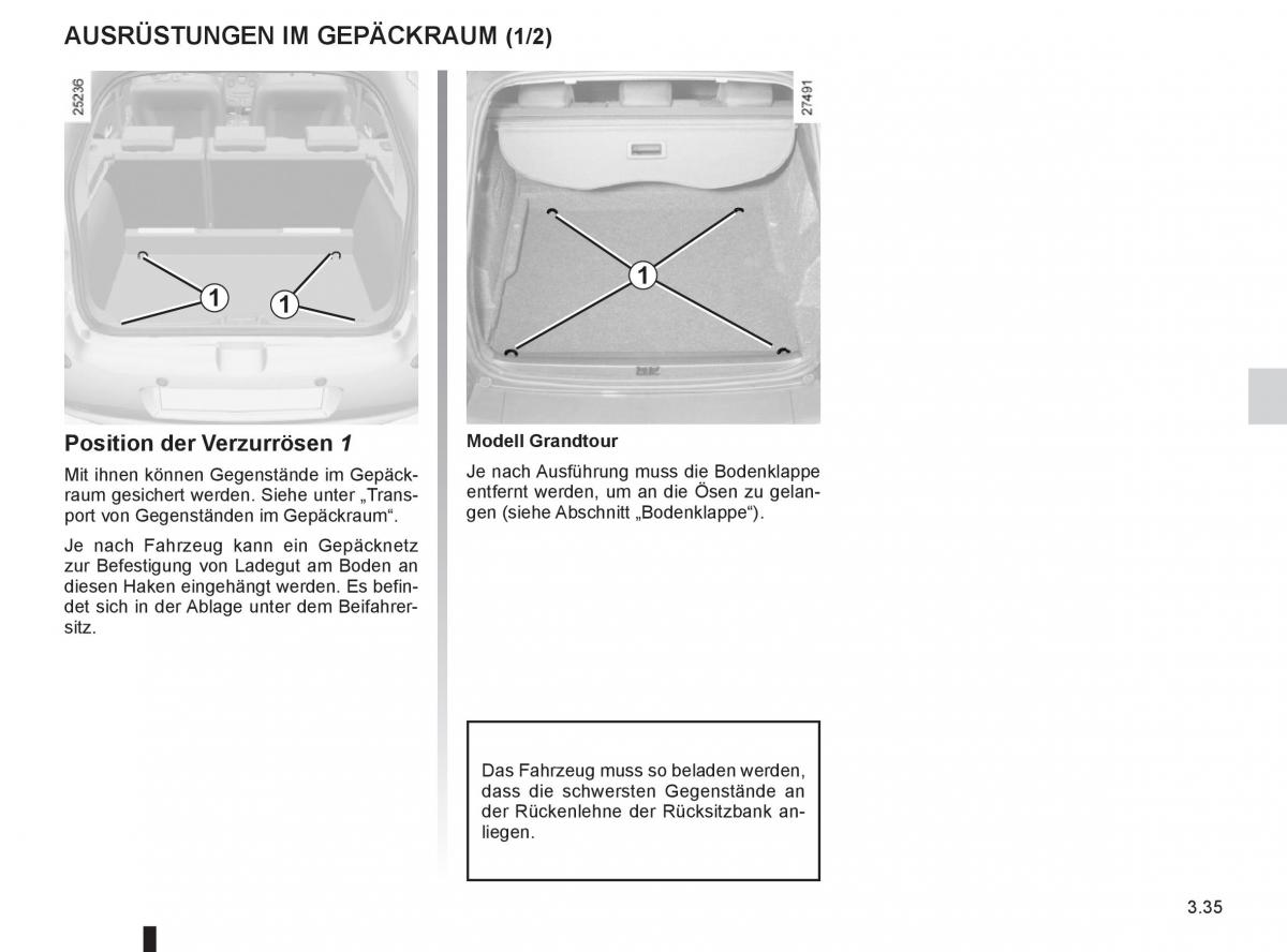 Renault Clio III 3 Handbuch / page 165