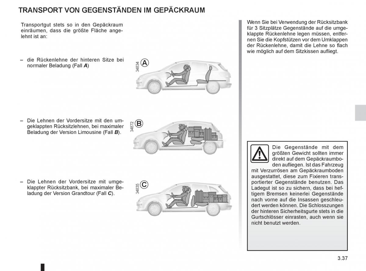 Renault Clio III 3 Handbuch / page 167