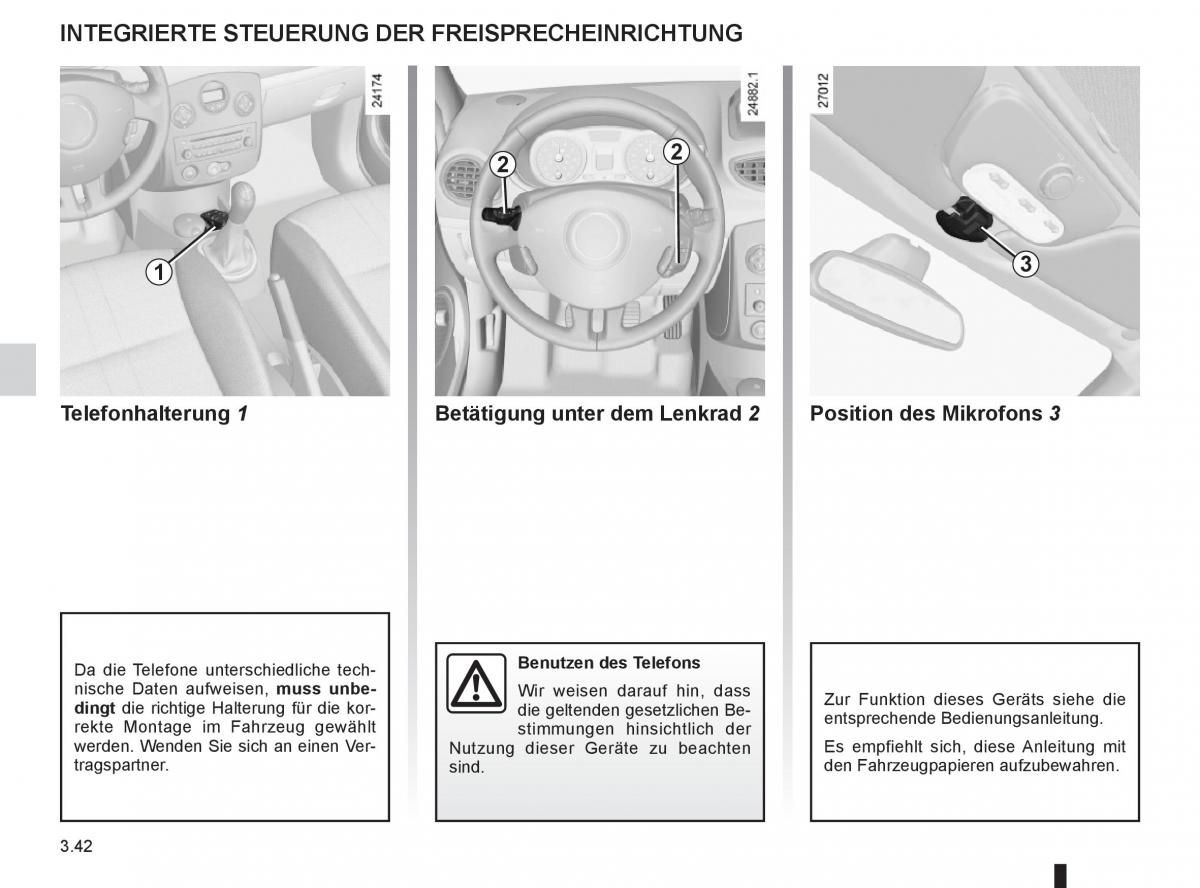 Renault Clio III 3 Handbuch / page 172