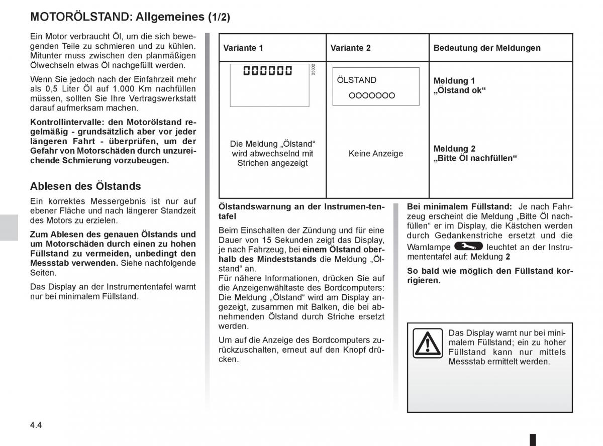 Renault Clio III 3 Handbuch / page 176