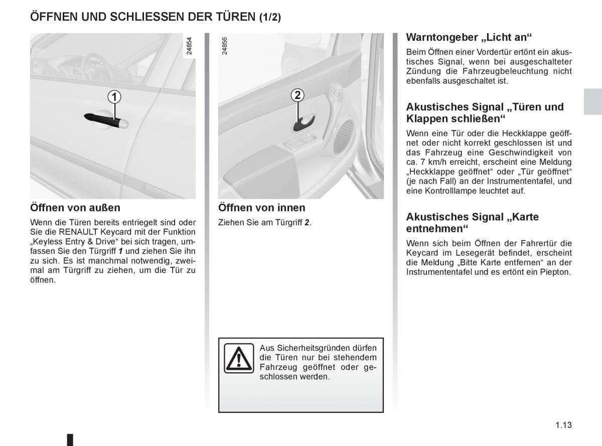 Renault Clio III 3 Handbuch / page 19