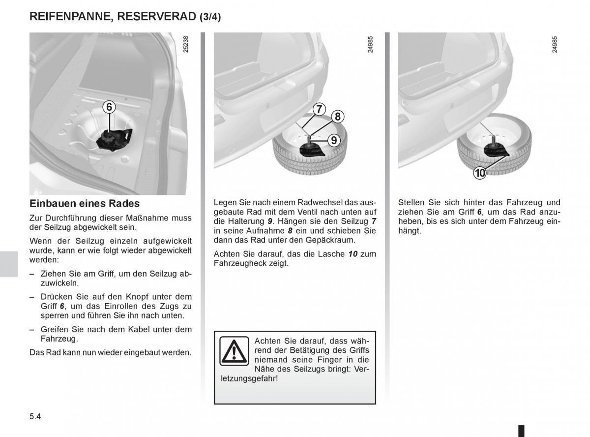 Renault Clio III 3 Handbuch / page 192