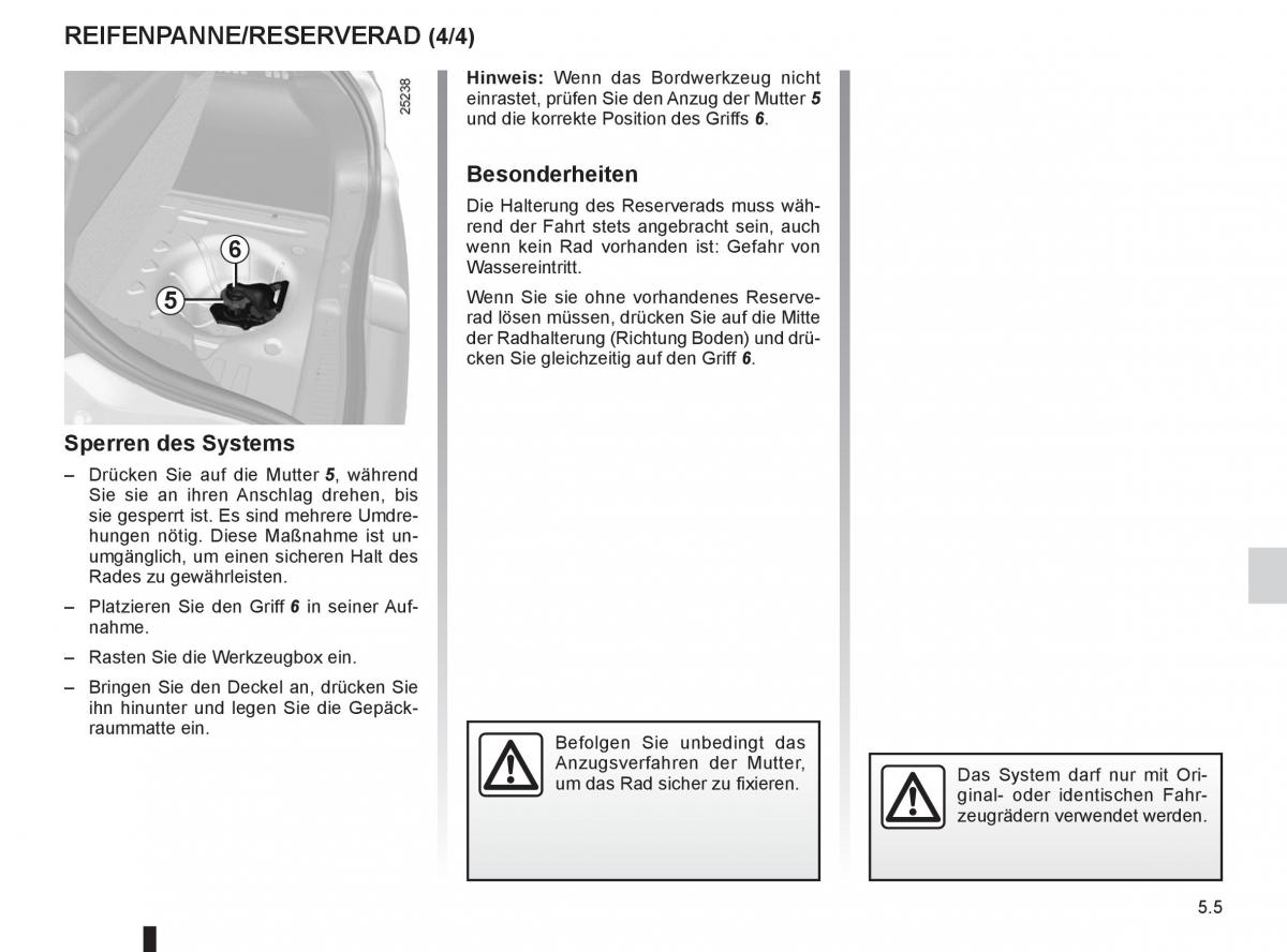 Renault Clio III 3 Handbuch / page 193