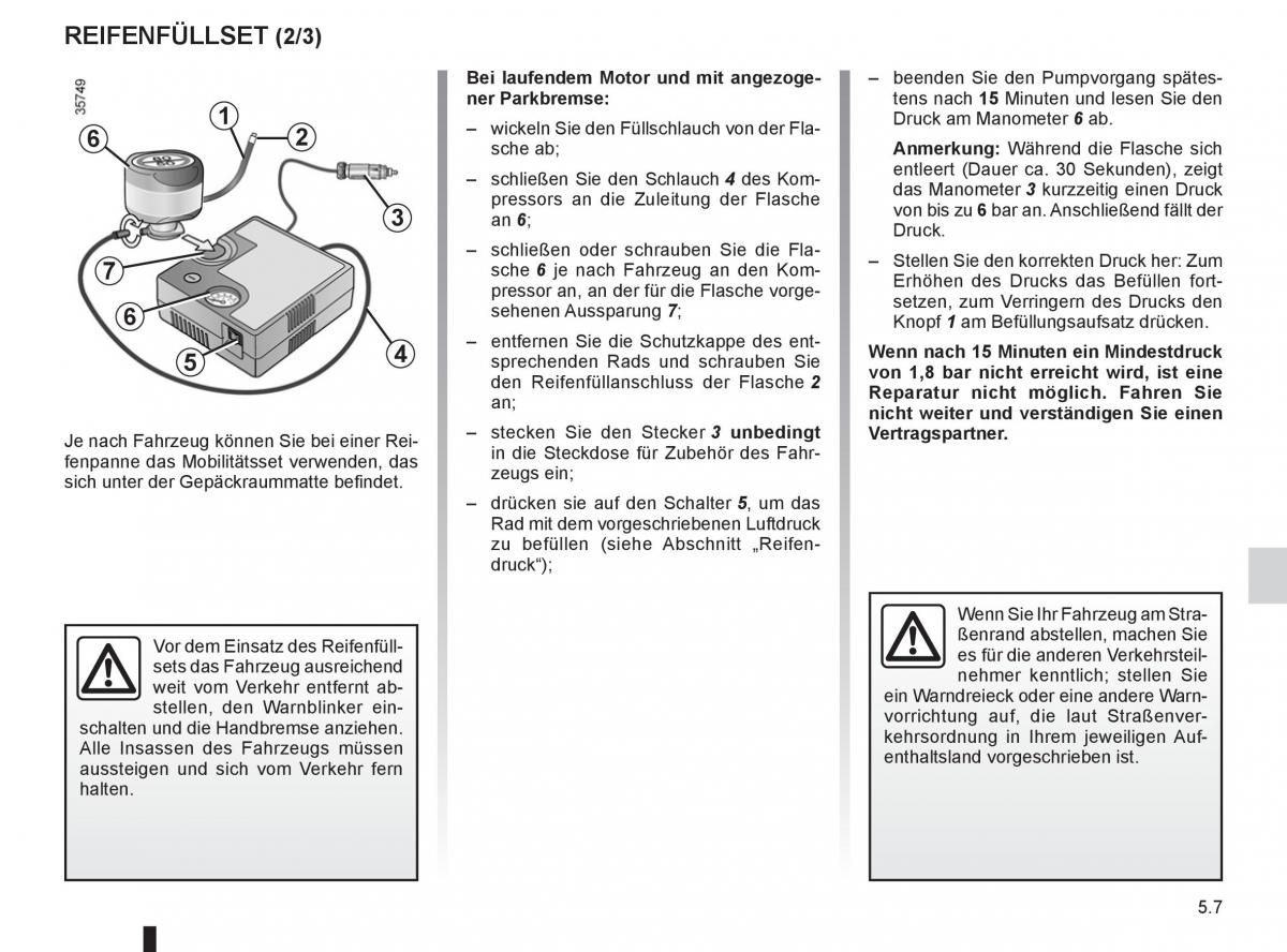 Renault Clio III 3 Handbuch / page 195