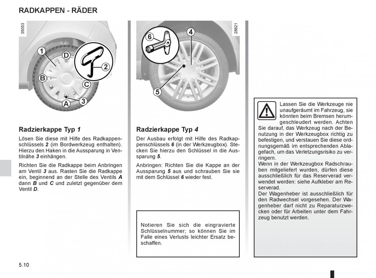 Renault Clio III 3 Handbuch / page 198