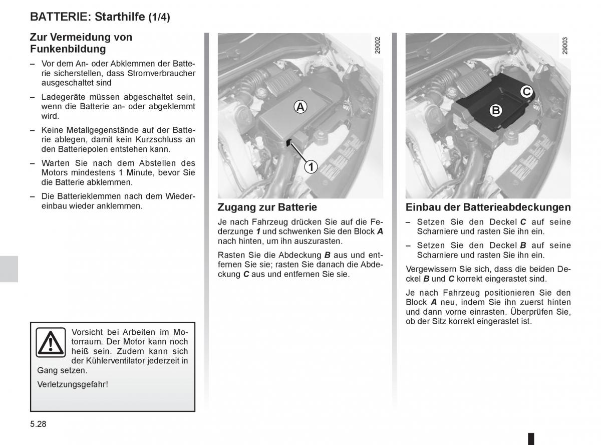 Renault Clio III 3 Handbuch / page 216