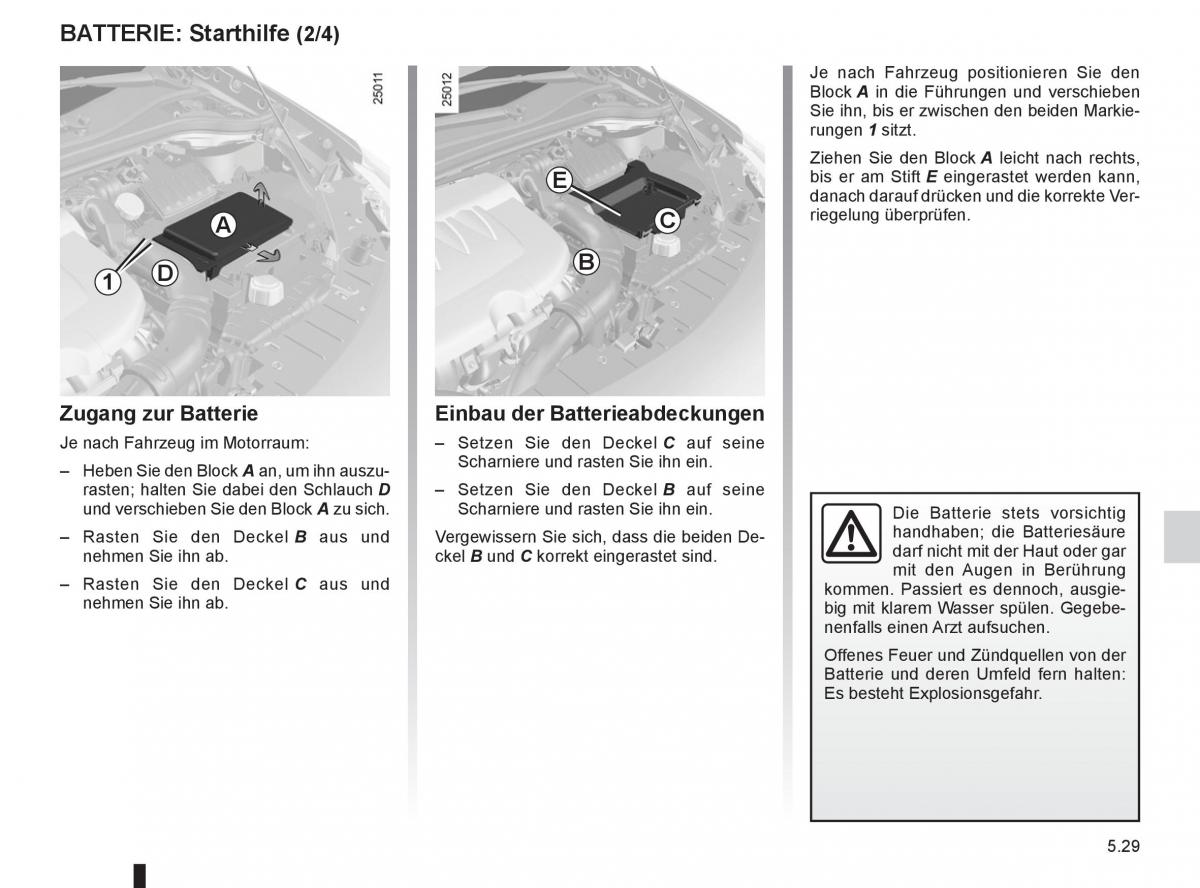 Renault Clio III 3 Handbuch / page 217