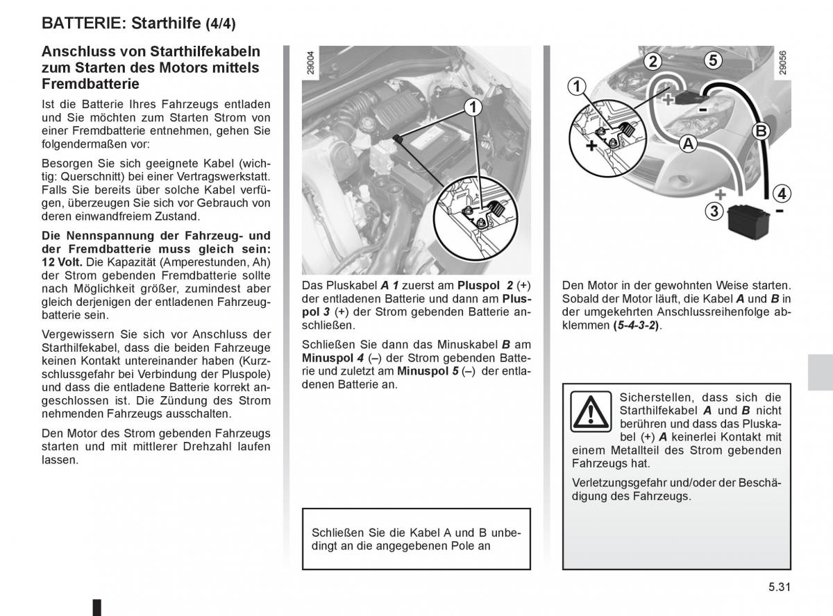 Renault Clio III 3 Handbuch / page 219