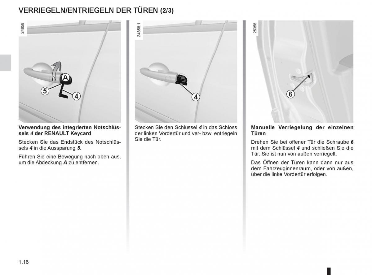 Renault Clio III 3 Handbuch / page 22