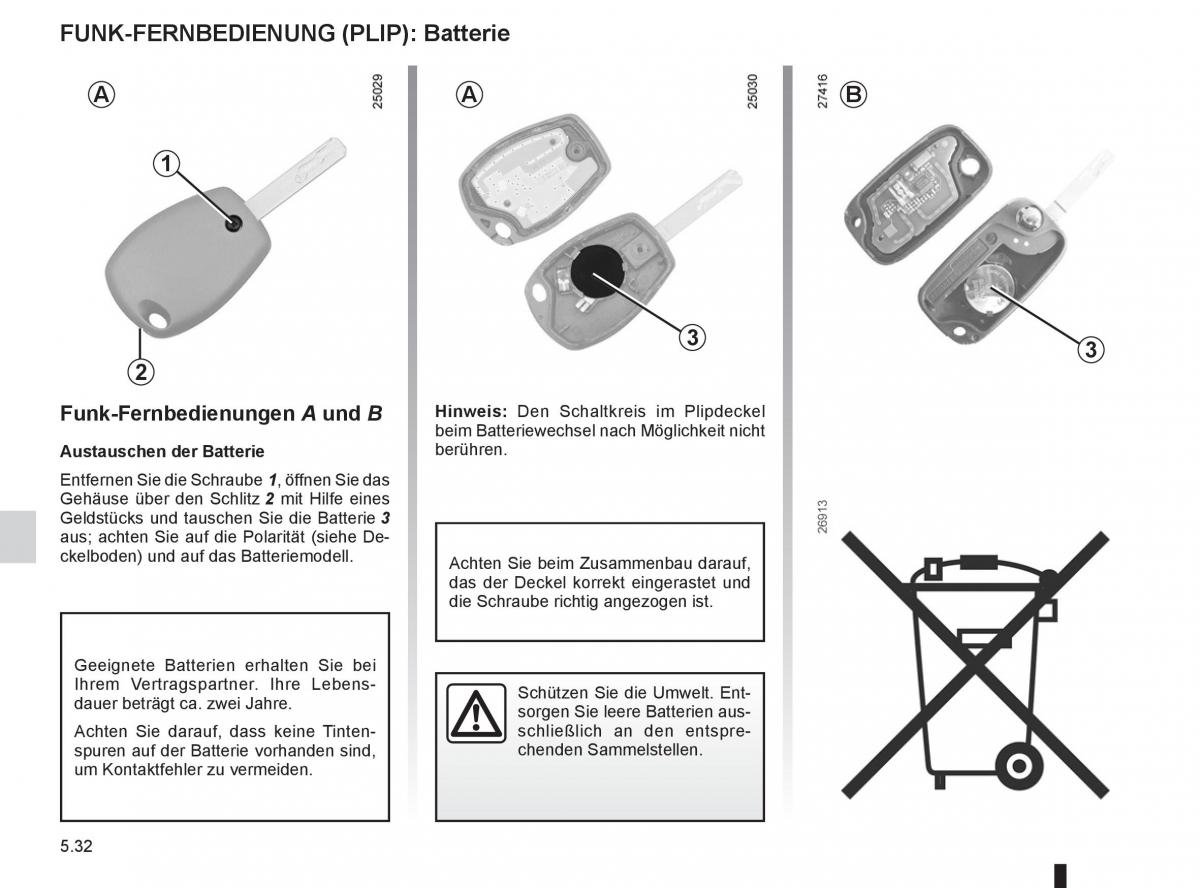 Renault Clio III 3 Handbuch / page 220