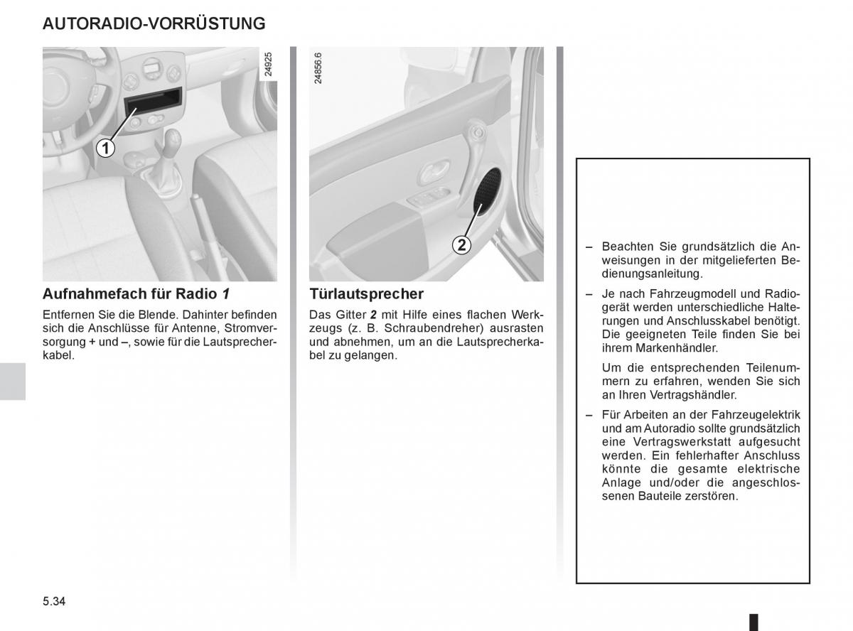 Renault Clio III 3 Handbuch / page 222