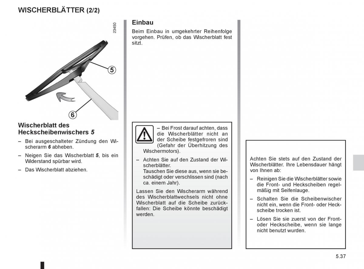 Renault Clio III 3 Handbuch / page 225