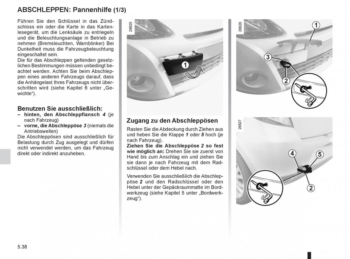 Renault Clio III 3 Handbuch / page 226