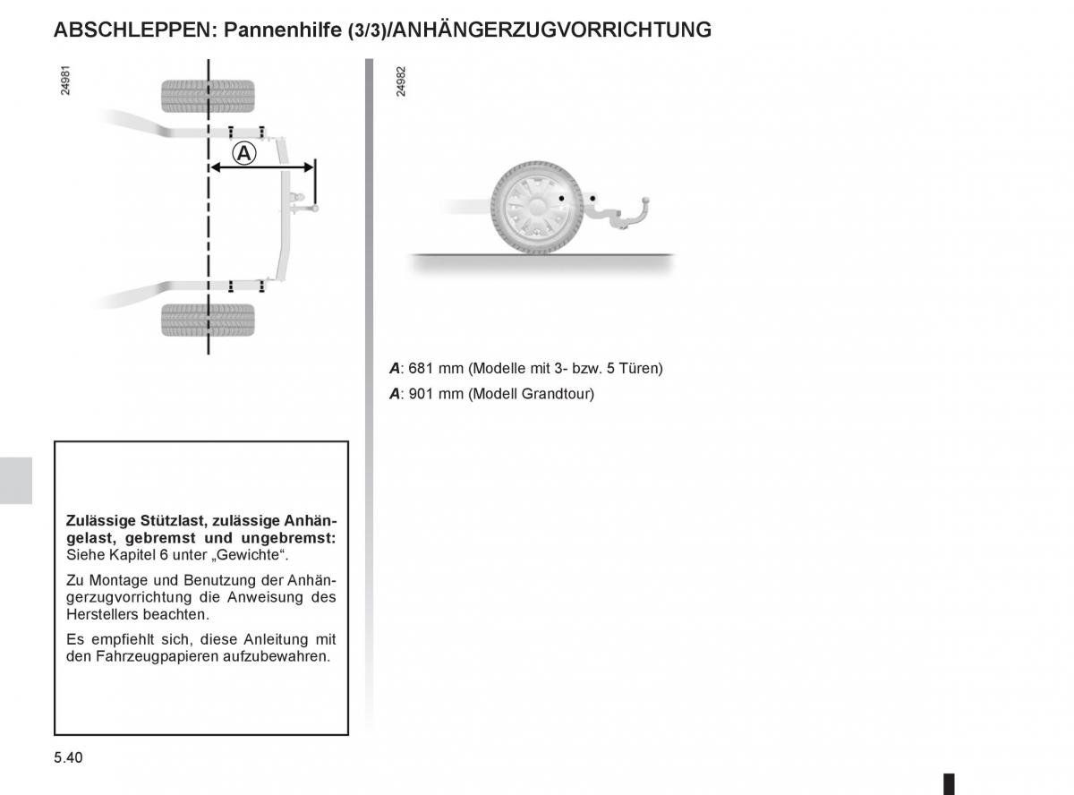 Renault Clio III 3 Handbuch / page 228