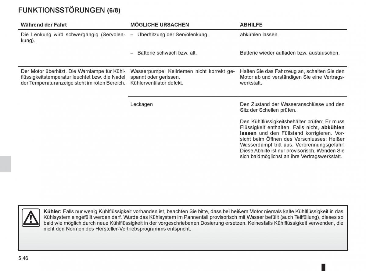 Renault Clio III 3 Handbuch / page 234