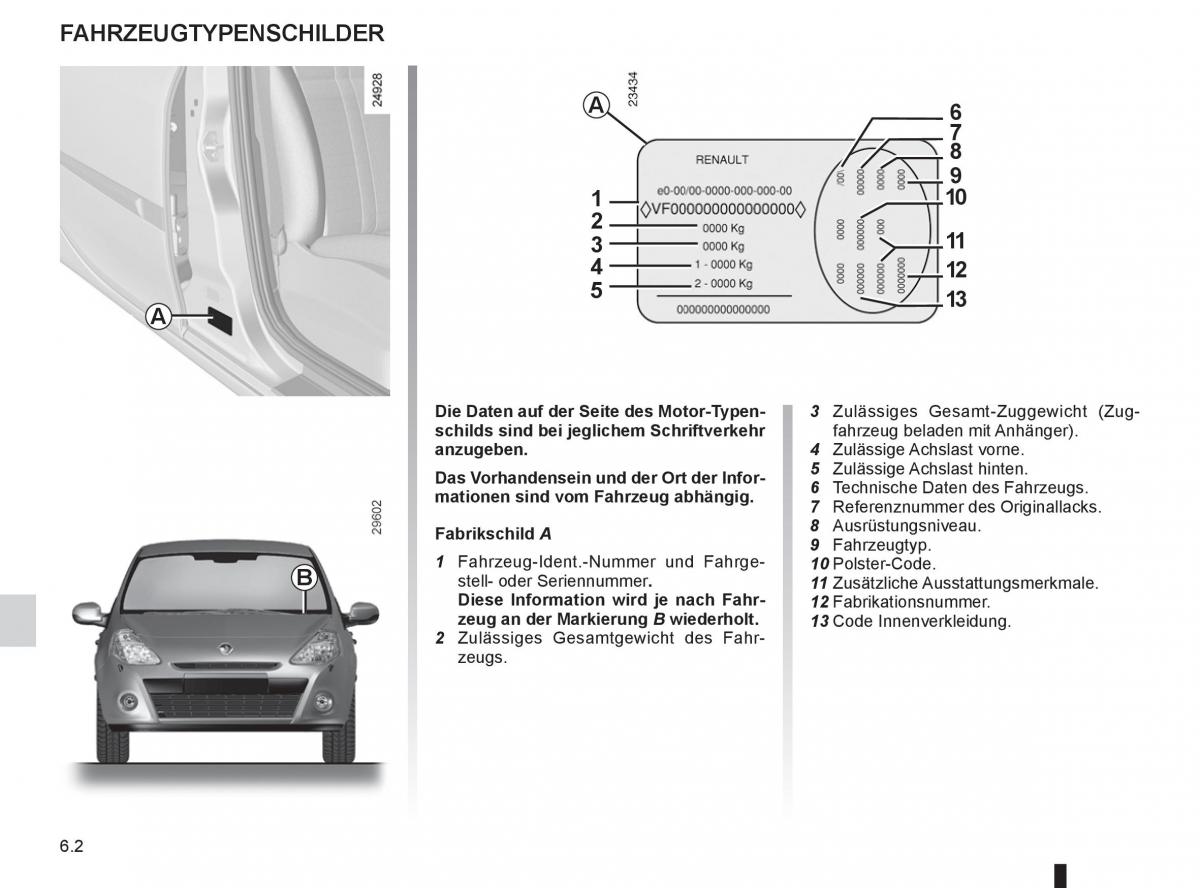 Renault Clio III 3 Handbuch / page 238