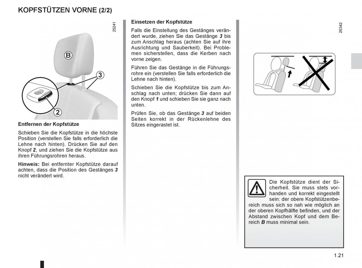 Renault Clio III 3 Handbuch / page 27