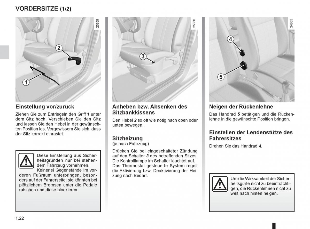 Renault Clio III 3 Handbuch / page 28