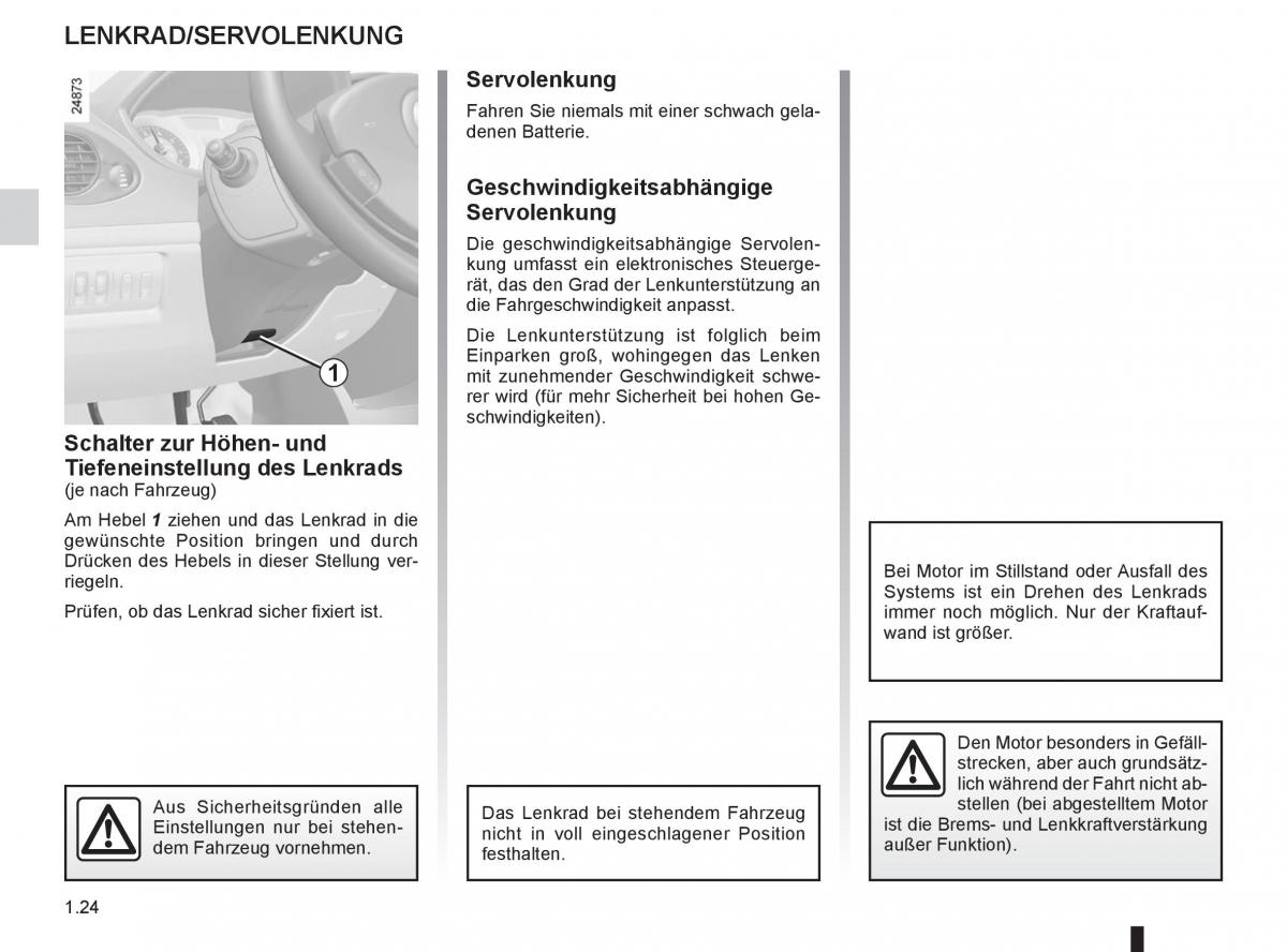 Renault Clio III 3 Handbuch / page 30