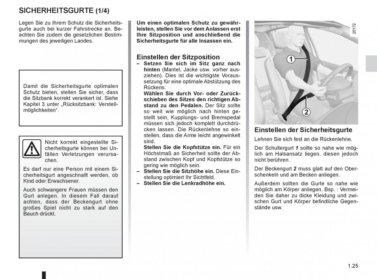 Renault Clio III 3 Handbuch / page 31