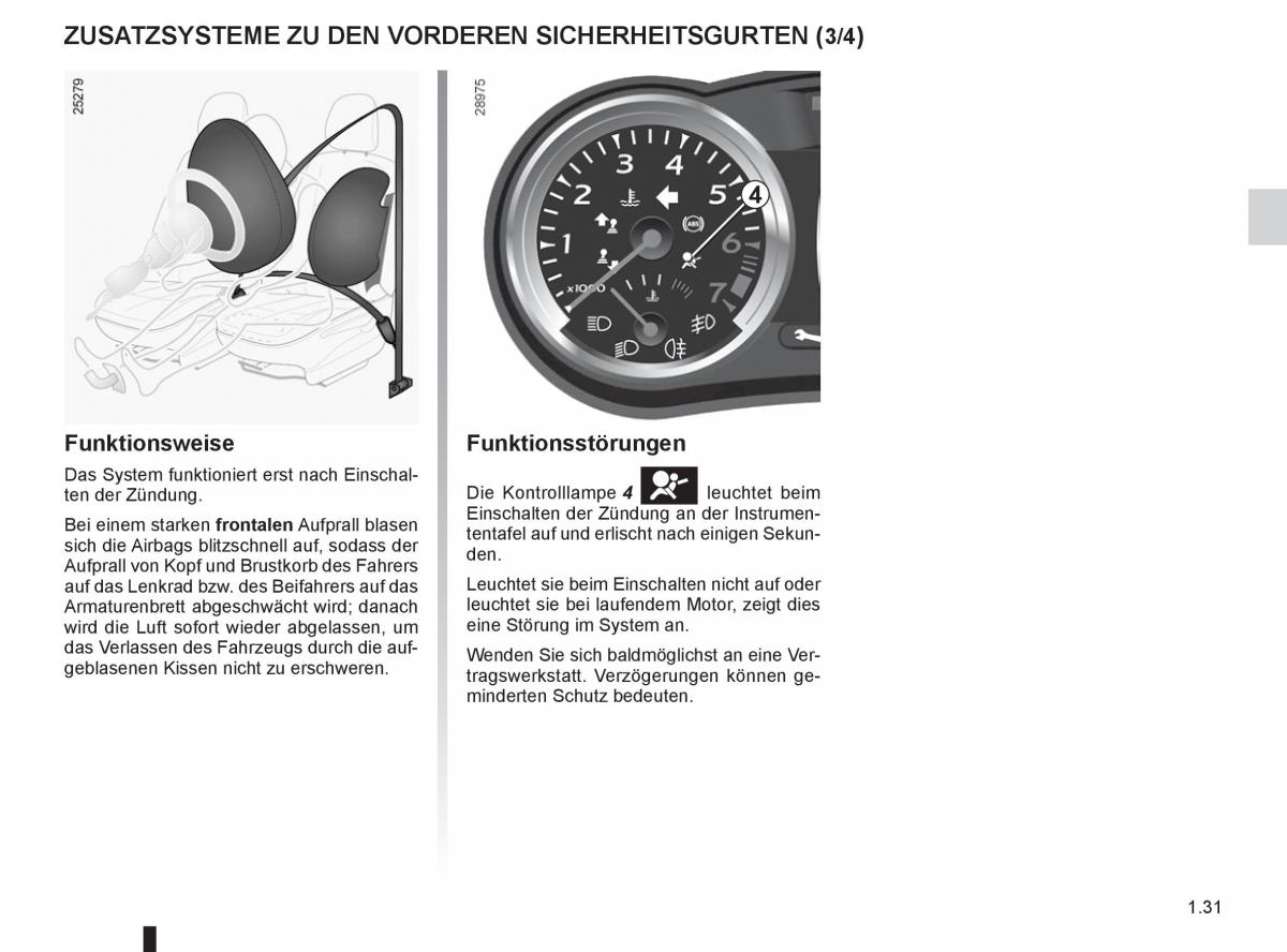 Renault Clio III 3 Handbuch / page 37