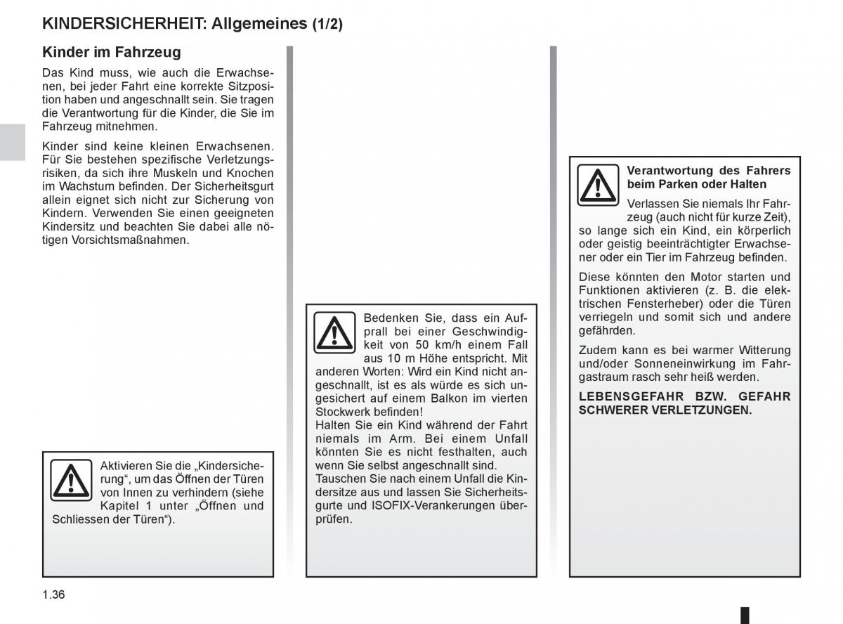 Renault Clio III 3 Handbuch / page 42