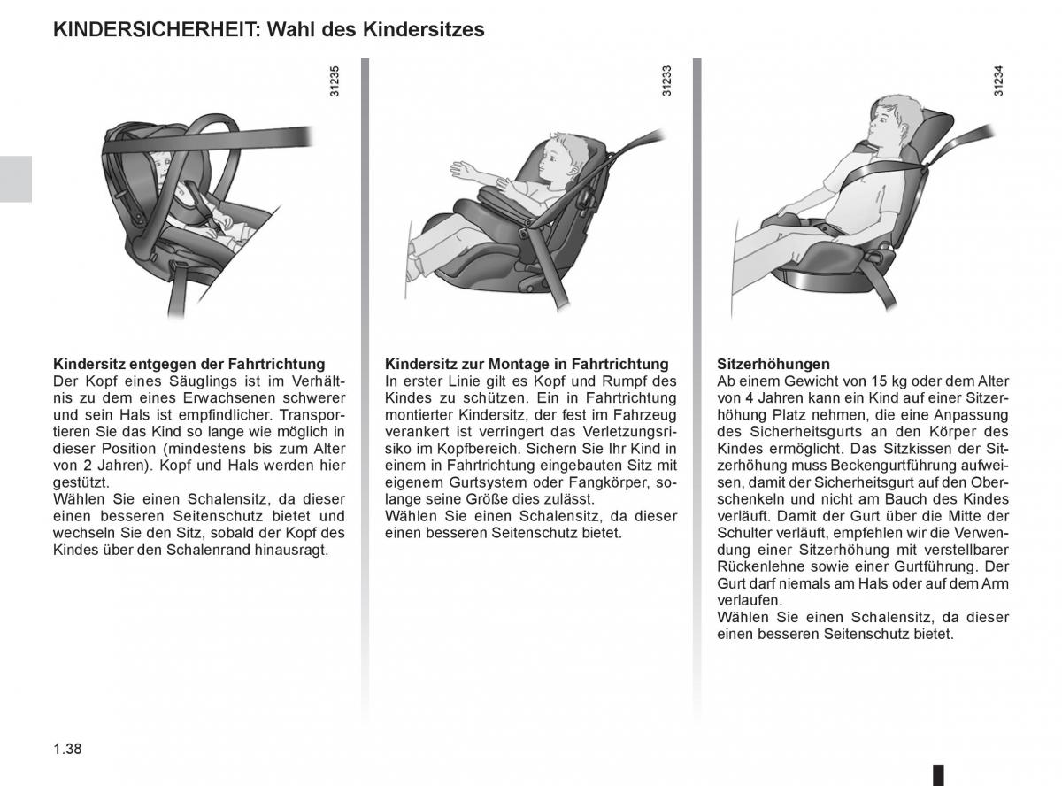 Renault Clio III 3 Handbuch / page 44