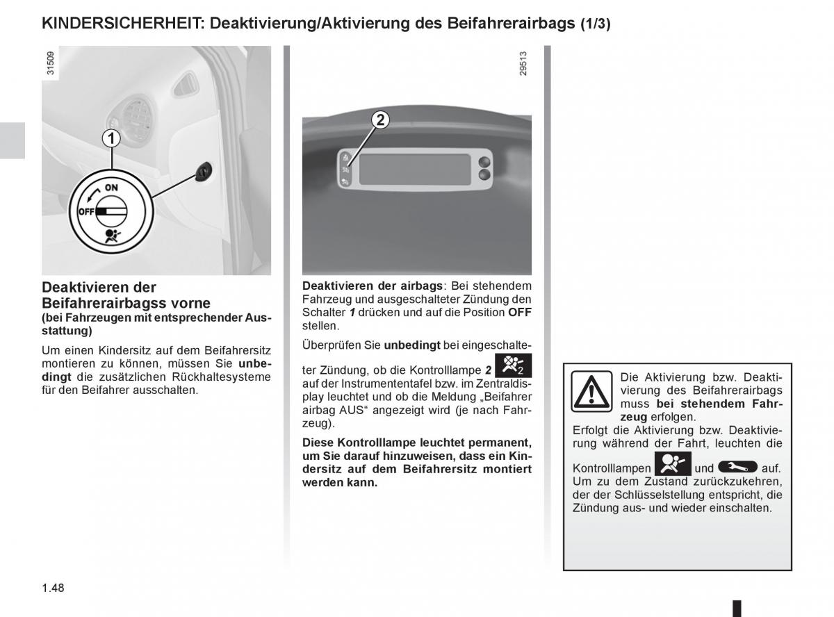 Renault Clio III 3 Handbuch / page 54