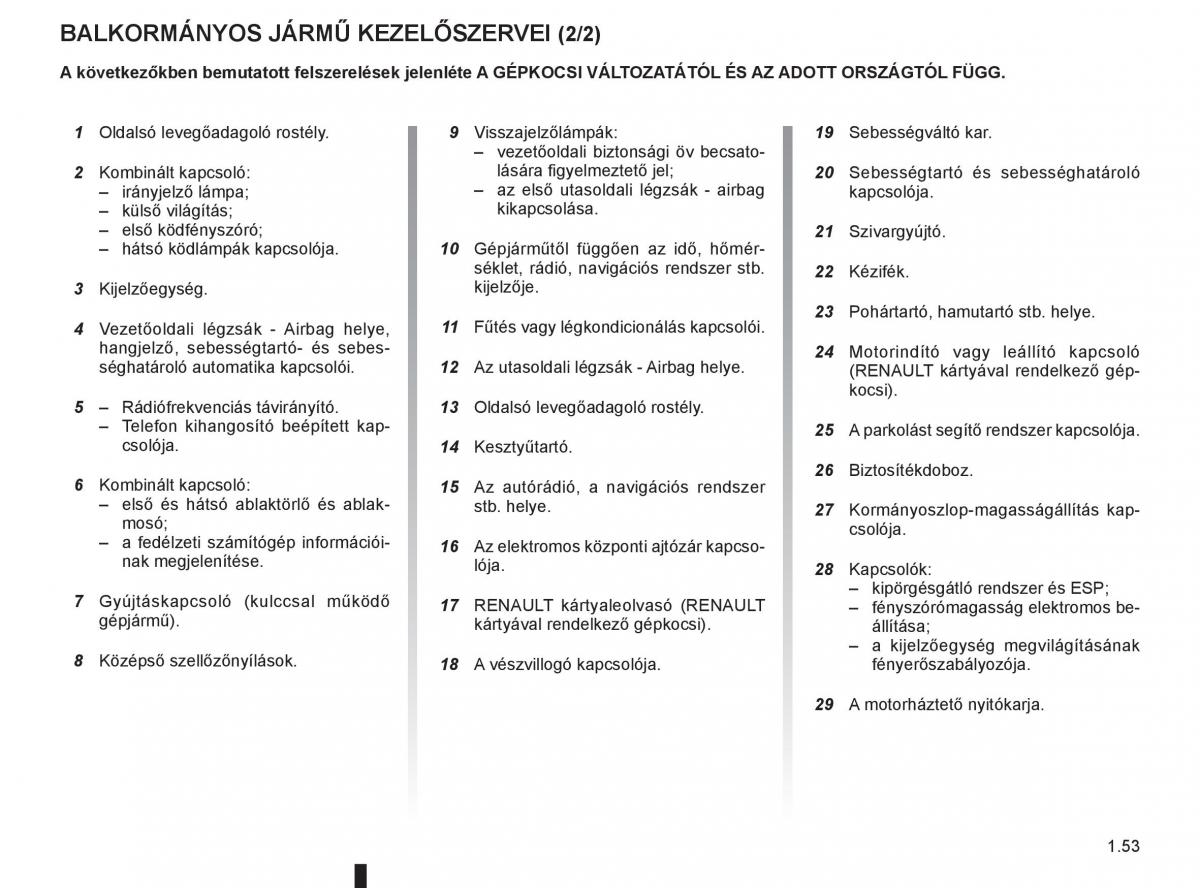 Renault Clio III 3 Kezelesi utmutato / page 59