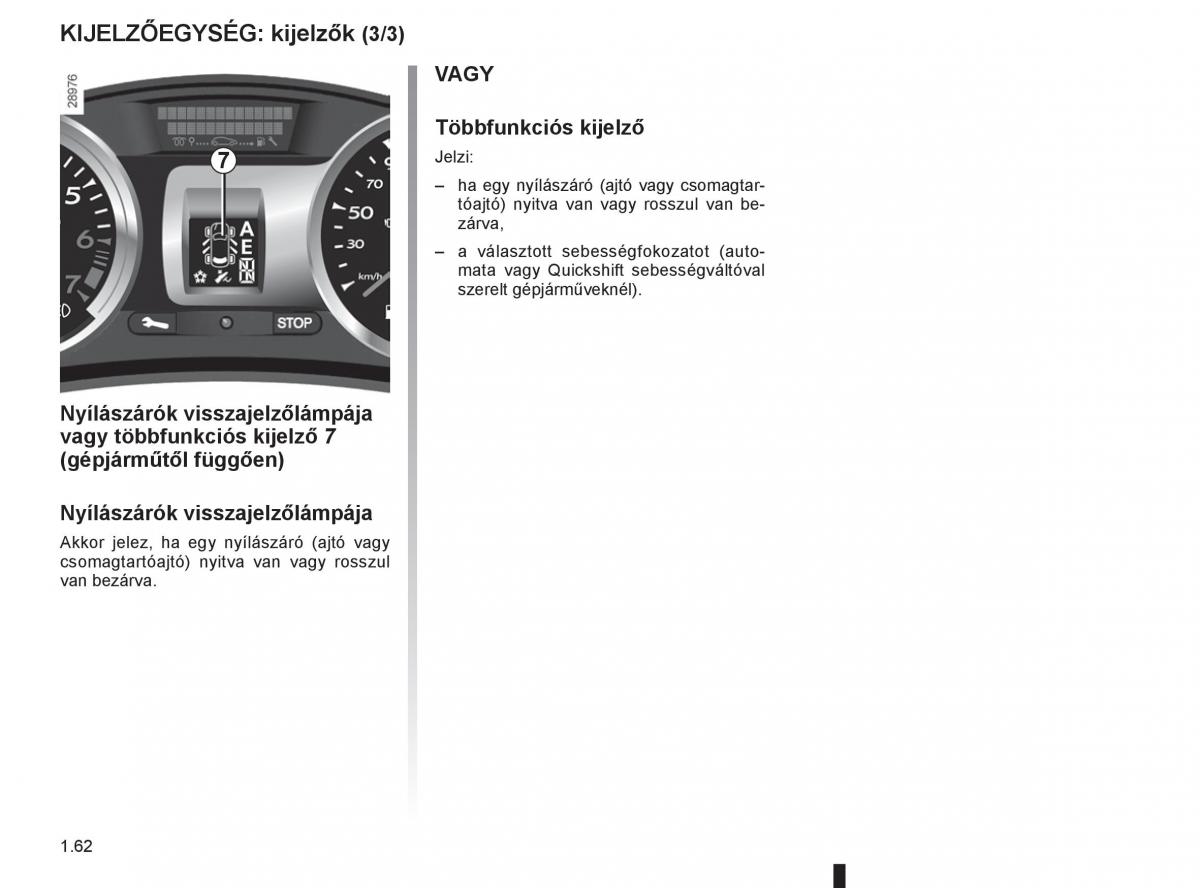 Renault Clio III 3 Kezelesi utmutato / page 68