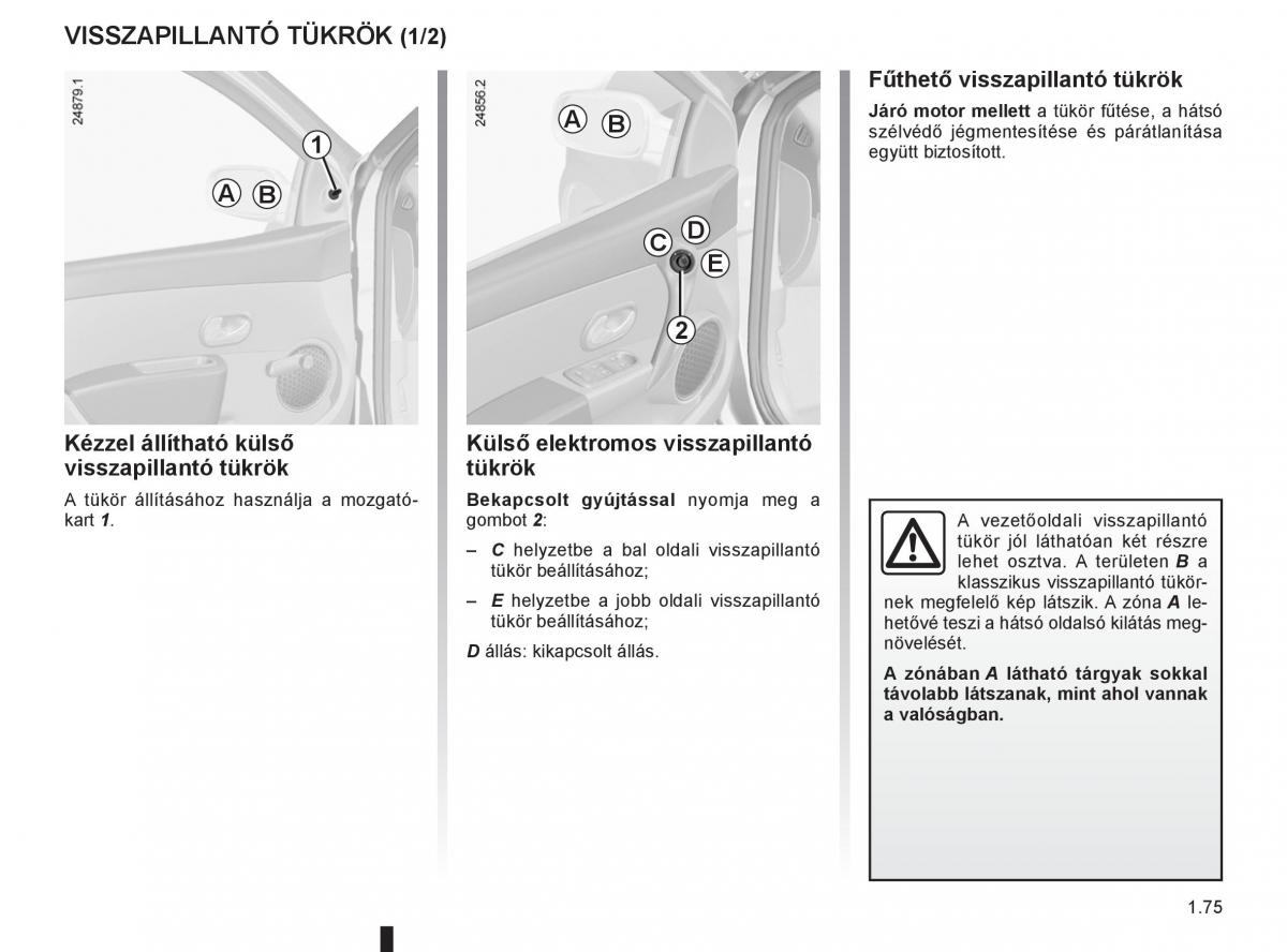 Renault Clio III 3 Kezelesi utmutato / page 81