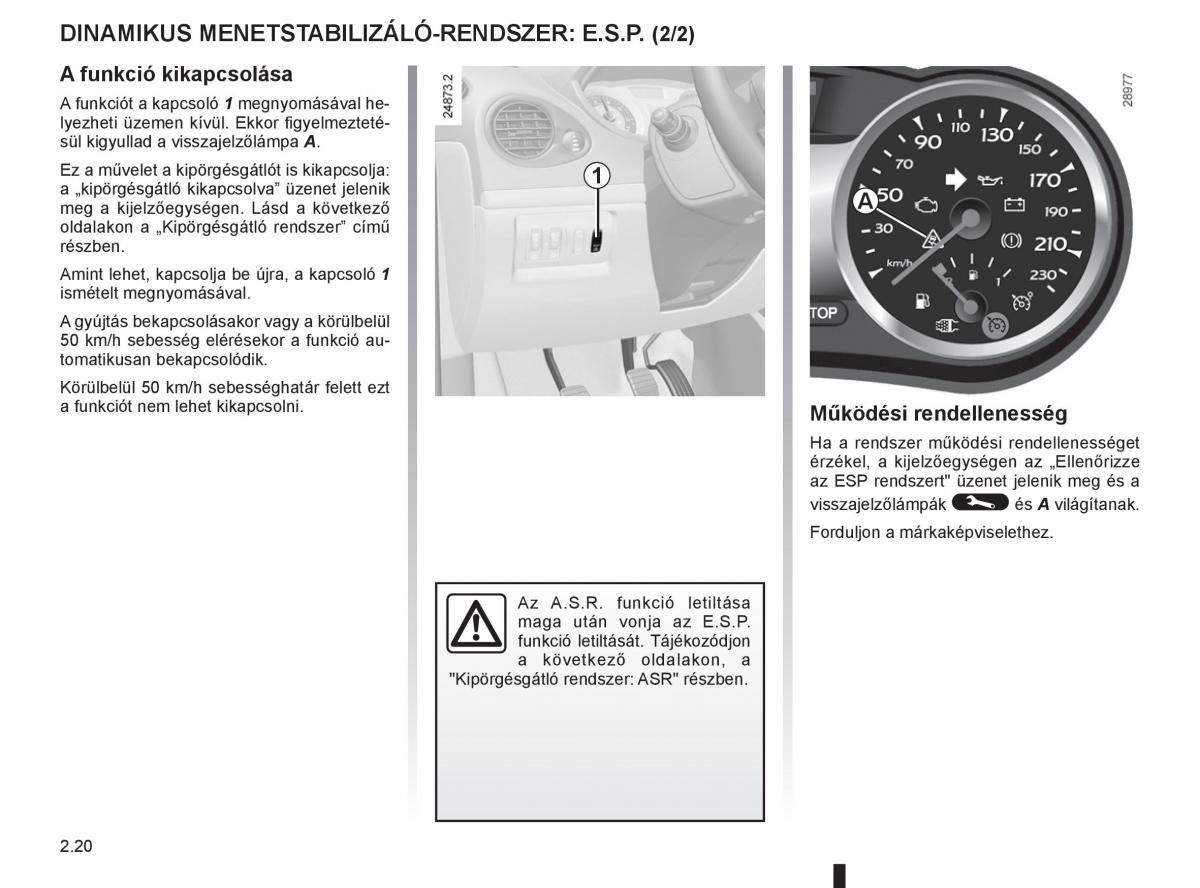 Renault Clio III 3 Kezelesi utmutato / page 114