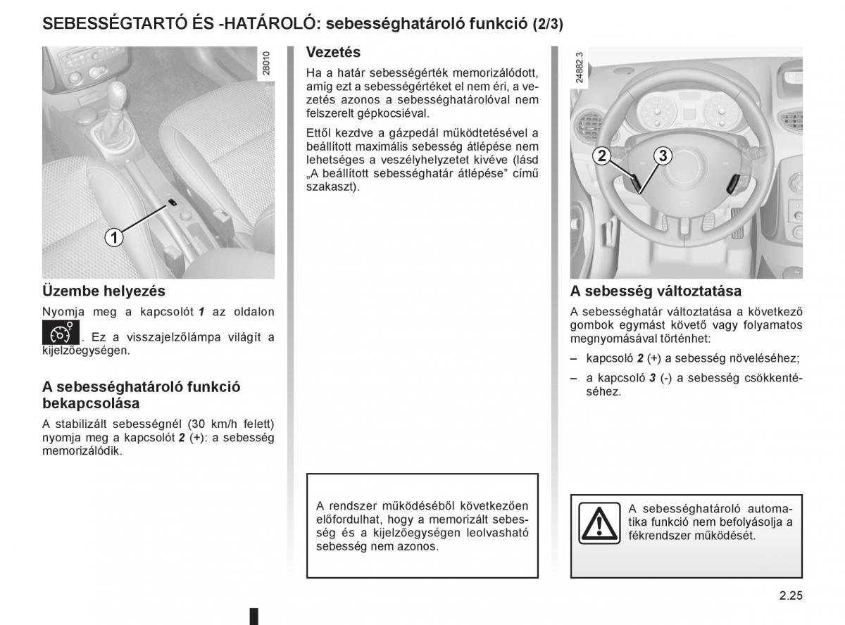 Renault Clio III 3 Kezelesi utmutato / page 119