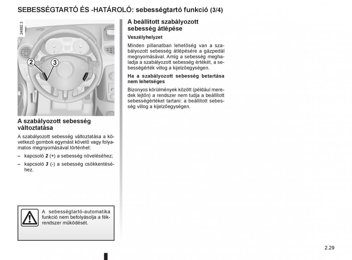 Renault Clio III 3 Kezelesi utmutato / page 123